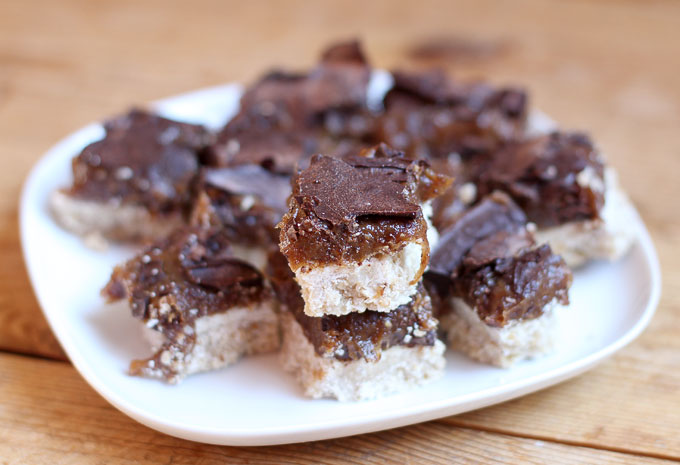 recept gezonde twix vegan